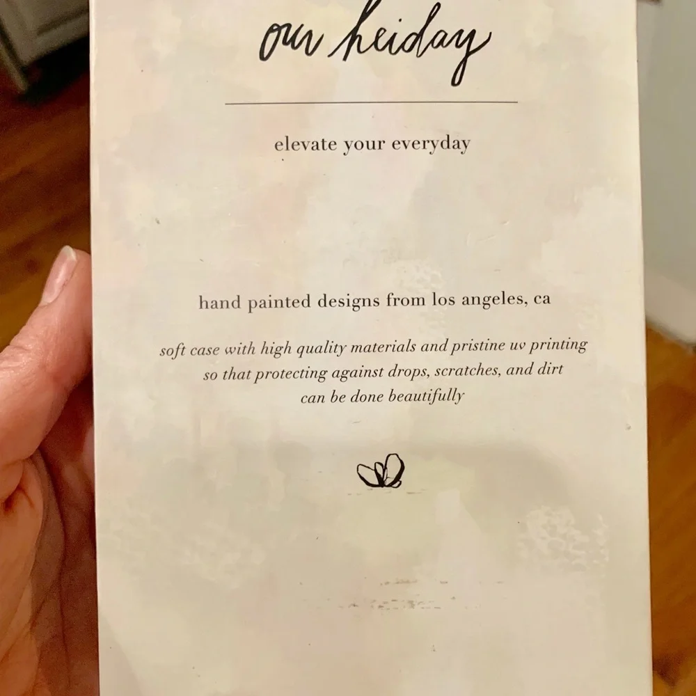 Anthropologie Backdrop Blooms IPhone case